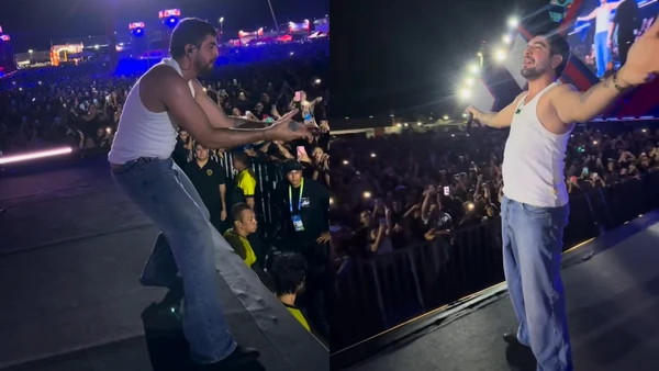 Nattan pede desculpas após subir ao palco bêbado e promete show gratuito para fãs Acho que me emocionei demais